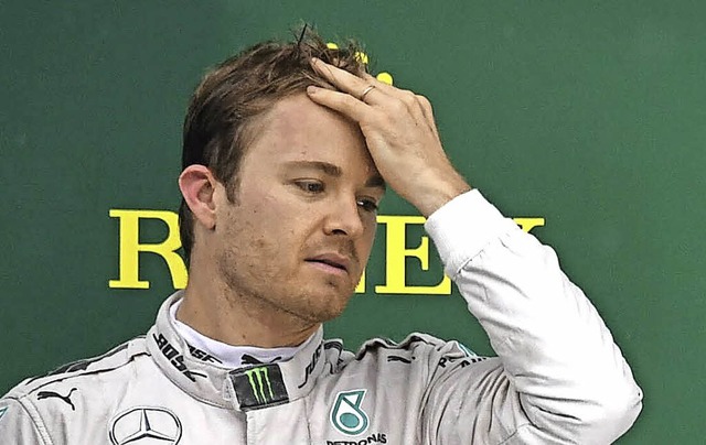 Weiter in der Weltmeister-Warteschleife: Nico Rosberg   | Foto: afp