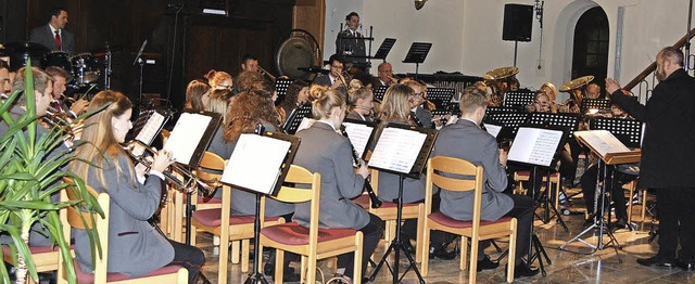 Unter dem Motto &#8222;Emotionen&#8220...druckendes Konzert zum Volkstrauertag.  | Foto: Melanie Dramac