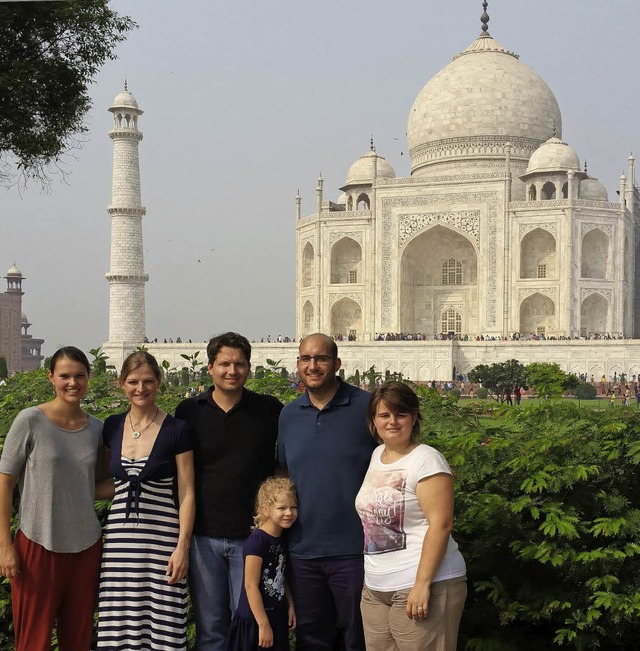 Mit dem Akkordeon-Landesjugend-Auswahl...r Malea auf Konzerttournee in Indien.   | Foto: privat