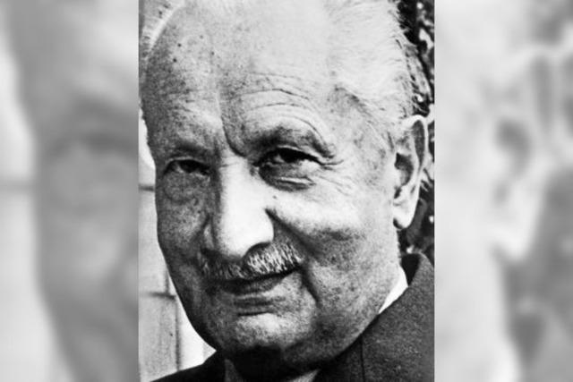 Der Philosoph Dieter Thom spricht ber den Philosophen Martin Heidegger