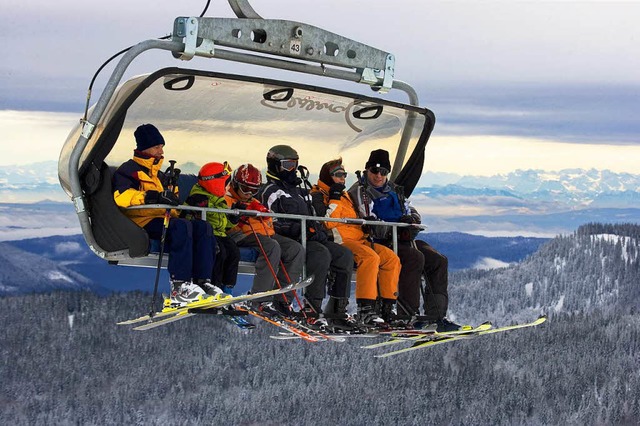 &#8222;Unschlagbar&#8220;: Mit der Hoc...aldcard gratis Lift fahren am Feldberg  | Foto: Achim Mende/   Schwarzwald Tourismus GmbH