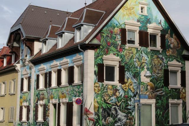 Fotos: Das Graffiti-Haus in der Wiehre ist fast fertig!