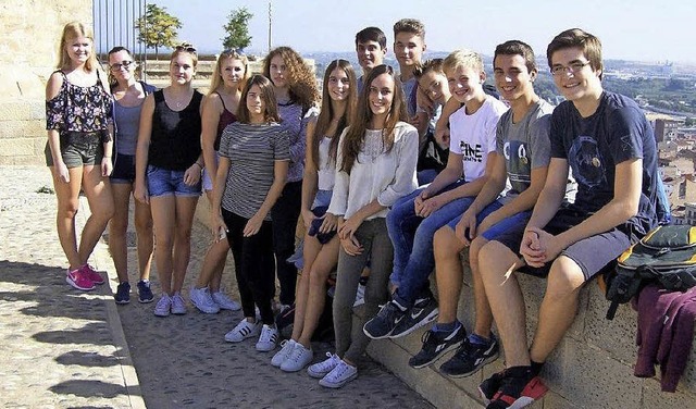 Teninger Realschler besuchen ihre Partnerschule in Lleida in Spanien.  | Foto: Schule