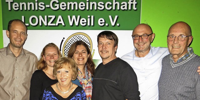 Wolfgang Keller, Nadine Pokarn, Angeli...er) bilden den Vorstand der TG Lonza.   | Foto: Privat