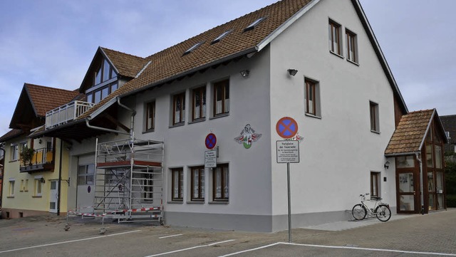 Zu klein, zu wenig Erweiterungspotenti...allbacher Feuerwehrhaus bald ersetzt?   | Foto: K. Grlich