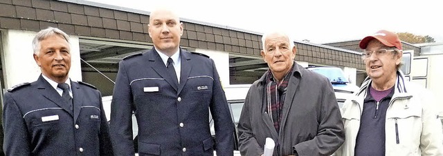 Sprachen ber die Situation des Polize...ickelberger und Stadtrat Artur Cremans  | Foto: privat