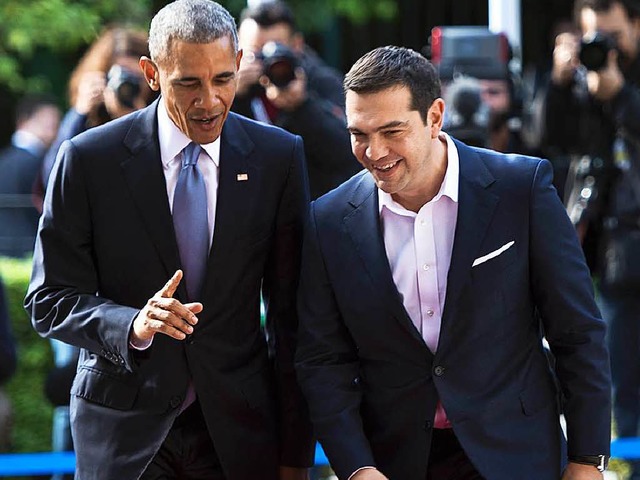 Der &#8222;Freund der Griechen&#8220;,...fft   Premier Alexis Tsipras in Athen   | Foto: AFP