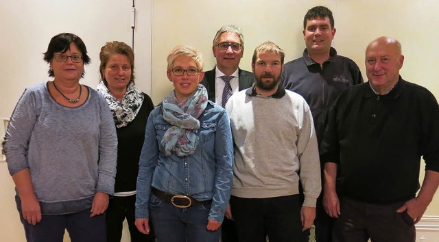 Das neue Fhrungsteam des HGV Bonndorf... Hien, Martin Kech und Fritz Scheuble.  | Foto: Erhard Morath