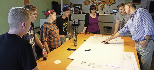 Jugendliche diskutierten im Juli in Mu...ahlreiche neue Anregungen eingebracht.  | Foto: Theresa Trndle