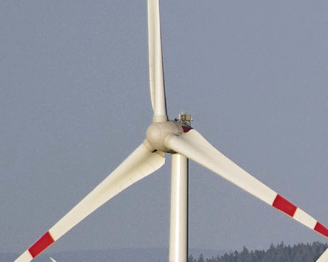 Gleich vier Windrder werden bei Gengenbach gebaut.   | Foto: dpa