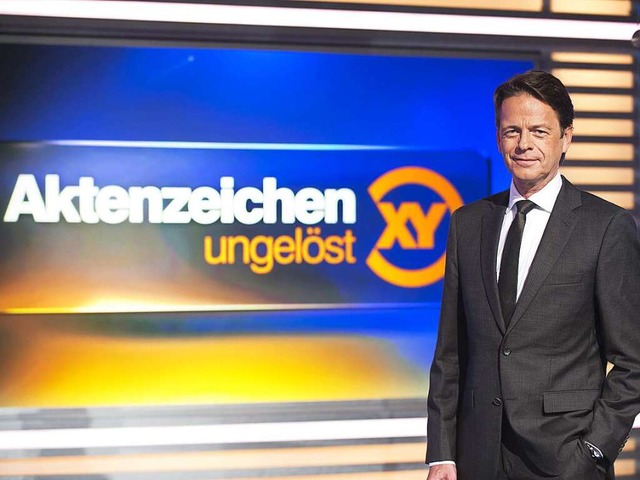 Rudi Cerne moderiert seit 2002 Aktenze...ngelst. Frher war er Eiskunstlufer.  | Foto: Thomas R. Schumann/ZDF