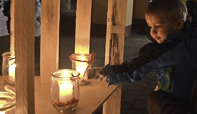 Mit dem Lichterfest beginnt in Schopfheim die Weihnachtszeit.   | Foto: Hnig, Bergmann