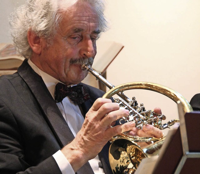 Einer der bekanntesten Trompeter Deutschlands: Ludwig Gttler  | Foto: Sabine Model