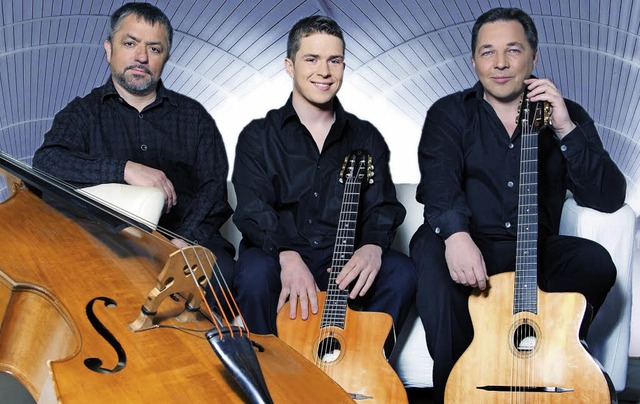 Das Diknu-Schneeberger-Trio ist am Son...en Gitarrentagen in Sulzburg zu hren.  | Foto: privat