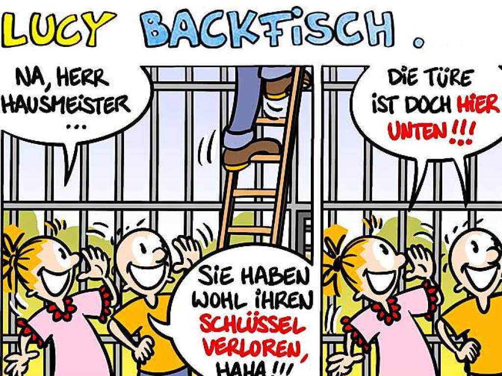 Lucy Backfisch Ein Etwas Anderer Hausmeister Neues Fur Kinder Badische Zeitung