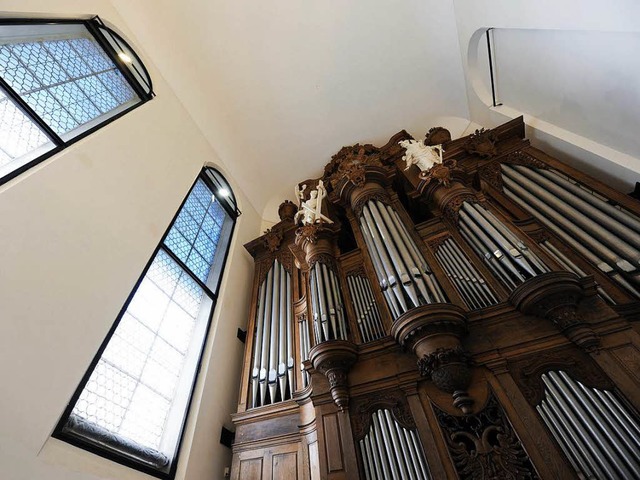Die 2010 sanierte Welte-Orgel im Augustinermuseum  | Foto: ingo schneider