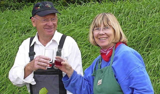 Stoen an auf 50 Jahre Ehe: Renate und Walter Lang  | Foto: Privat