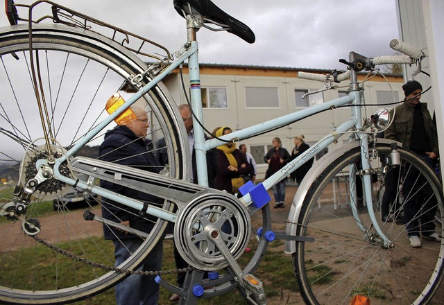 &#8222;Es geht  ums Miteinander-Machen...gt  jetzt ber eine Fahrrad-Werkstatt.  | Foto: Anja Bertsch