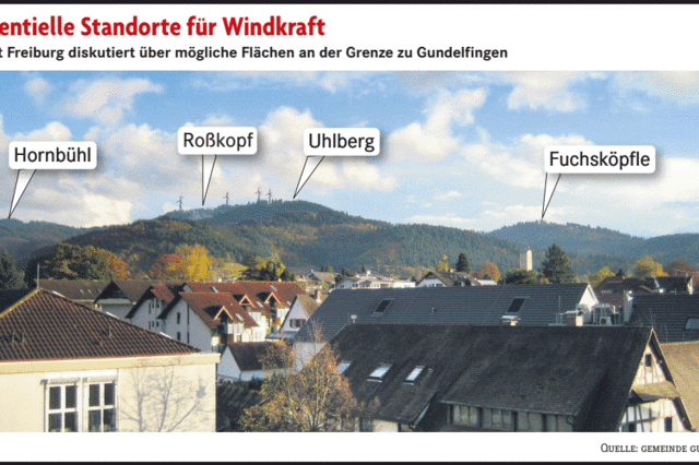 Kritik an Freiburgs Windkraftplänen