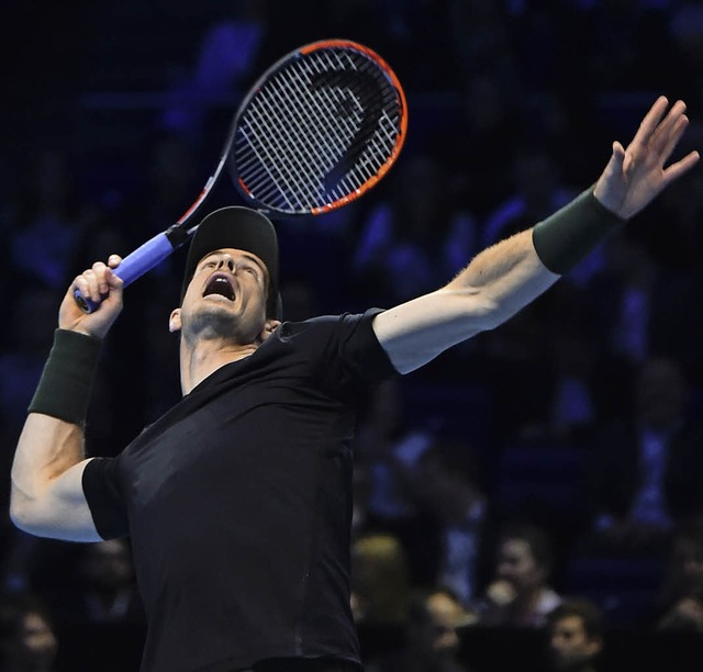 Andy Murray gibt in London alles.   | Foto: AFP