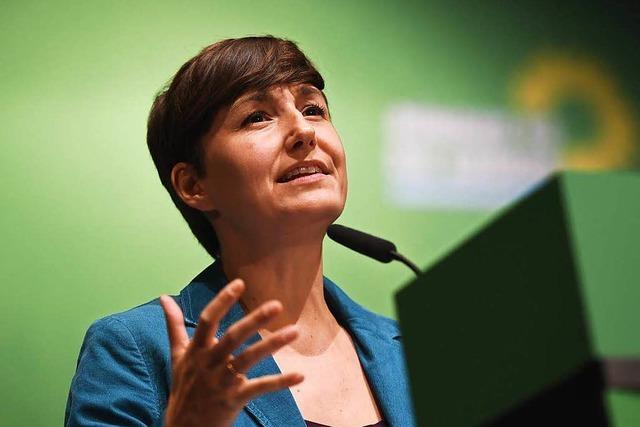 Landesgrne kren Sandra Detzer zur neuen Parteichefin