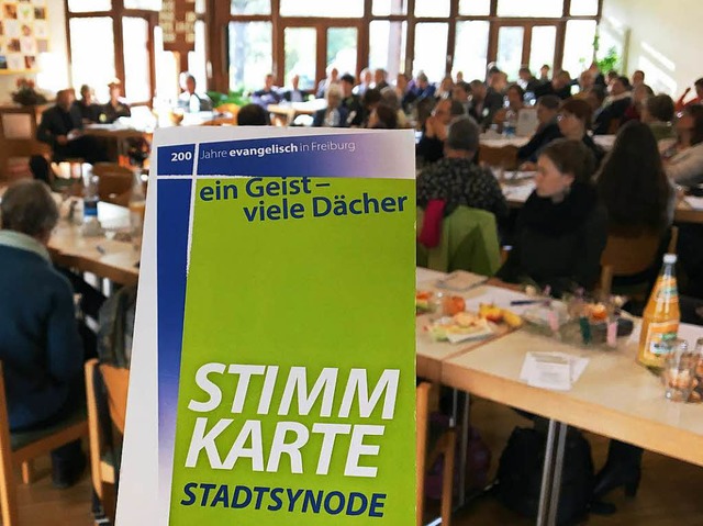 Die Freiburger Stadtsynode hat getagt.  | Foto: Simone Hhl