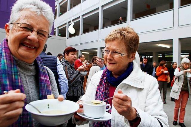 Beim neunten Internationalen Suppenfest war der Ansturm auf die Suppentpfe gro