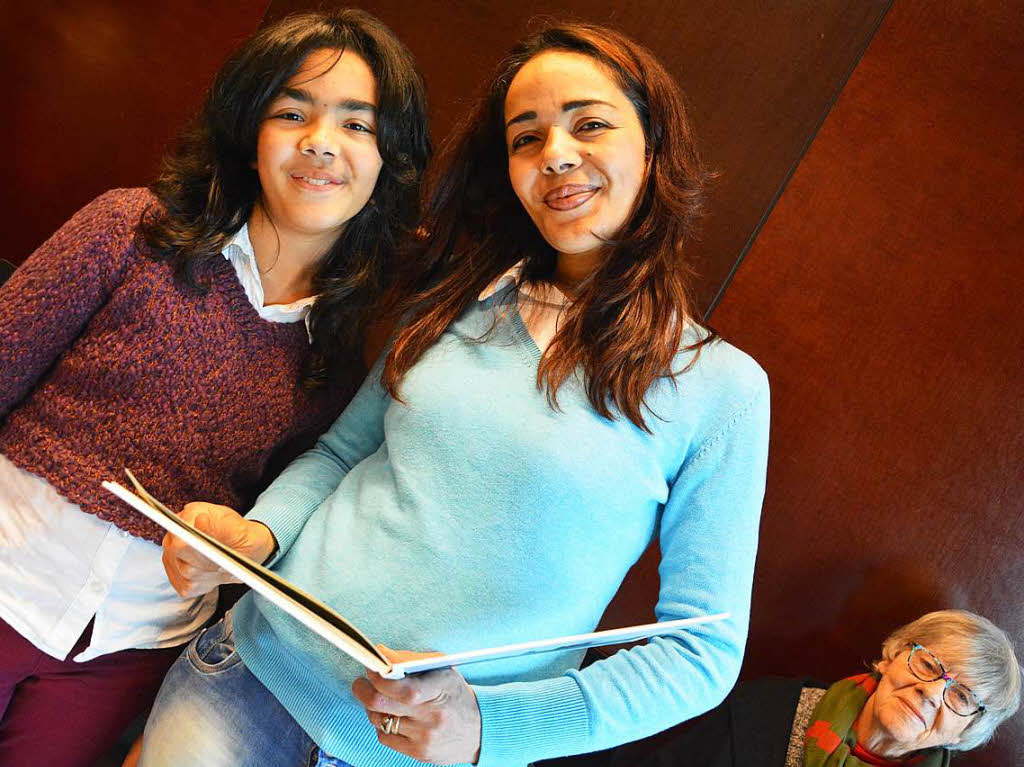 Shaza Samra und ihre Tochter lasen auf Arabisch und Deutsch vor aus „Prinzessin Sharifa“