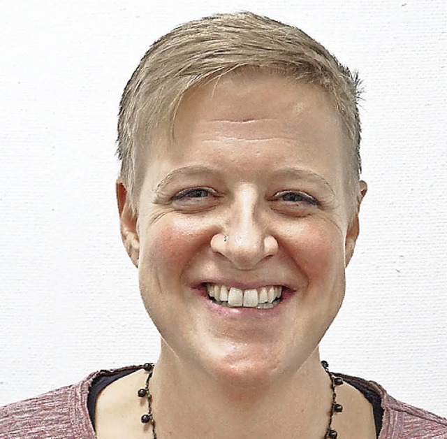 Bettina Wickenburg ist die Kassiererin.    | Foto: Hofmeier