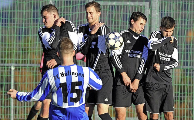 Stabil: Die Gndelwanger Mauer hielt i...stand und sicherte den 2:1-Heimerfolg.  | Foto: scheu