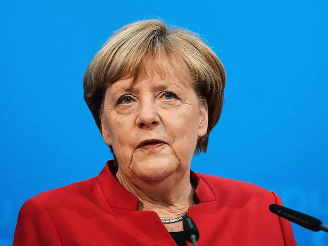 Kanzlerin Angela Merkel tritt 2017 noch einmal an  | Foto: AFP