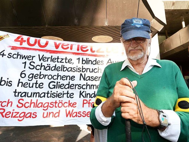 Dietrich Wagner beim Prozess vor dem L...in Stuttgart im Jahr 2014 (Archivbild)  | Foto: dpa