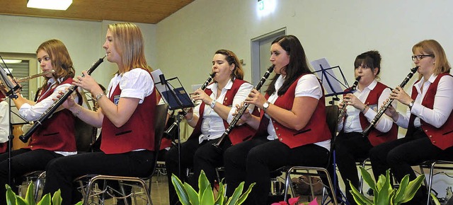 &#8222;Harmonische Klnge&#8220; waren...es Musikvereins  Dinglingen zu hren.   | Foto: Wolfgang Knstle