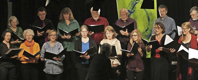 Im Stiftschaffneikeller hat der Chor T... Musik, Sekt und Hppchen eingeladen.   | Foto: Heidi Fssel