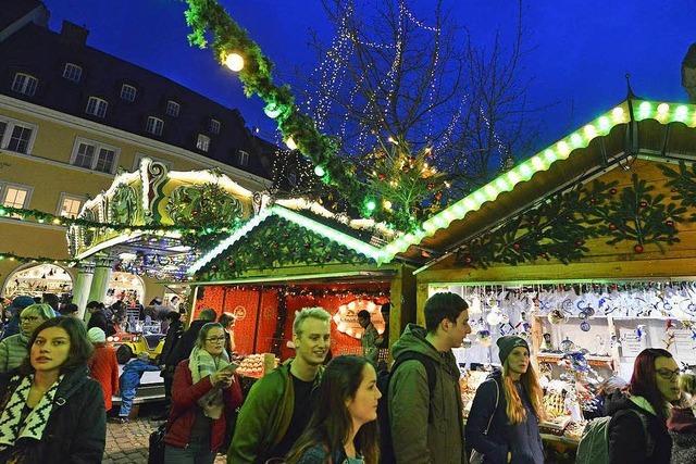 Fotos: Rundgang ber den Freiburger Weihnachtsmarkt 2016