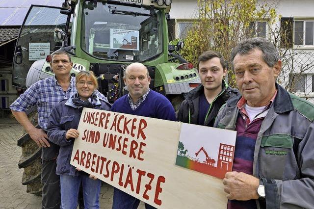 Bauern sorgen sich wegen des neuen Stadtteils Dietenbach