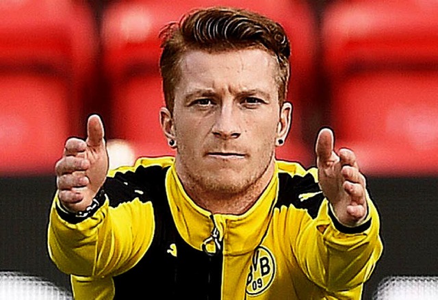 Genug der Gymnastik: Dortmunds Marco Reus hat sich fir gemeldet   | Foto: dpa