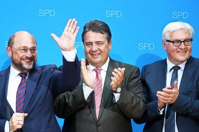SPD-Kanzlerkandidat: Sigmar Gabriel oder Martin Schulz?