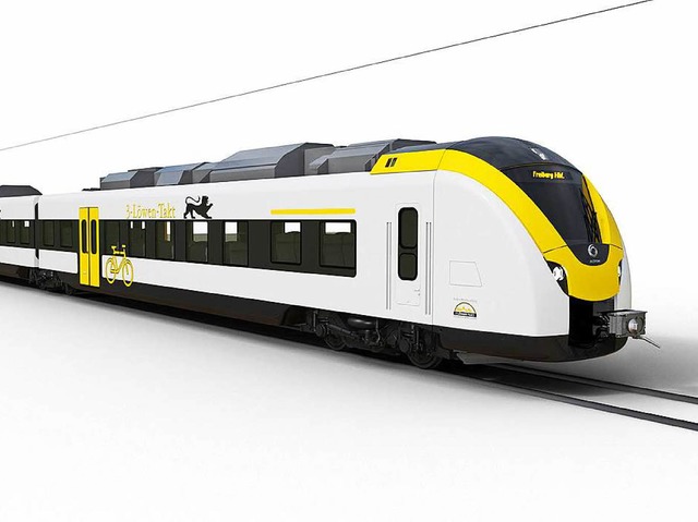 Bald sollen diese neuen Triebwagen auf der Strecke fahren.  | Foto: Alstom