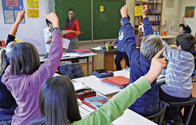 Schler in Tbingen: In Realschulen soll sich knftig einiges ndern.  | Foto: DPA