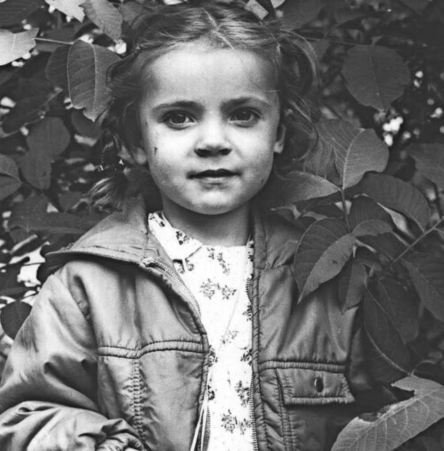 Justyna Sterz als kleines Mdchen in Polen...  | Foto: privat