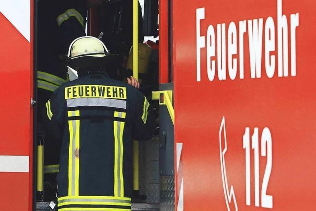 Metallspne lsen in Lrrach Feuerwehreinsatz aus