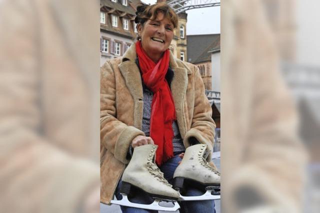 Emmendingen: Ex-Eisluerin Ariane Winterle bieten Gratis-Training auf dem Marktplatz an