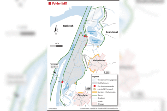 Polder nimmt konkrete Konturen an