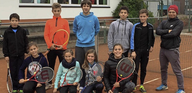 Erfolgreiche Tennisjunioren  | Foto: privat