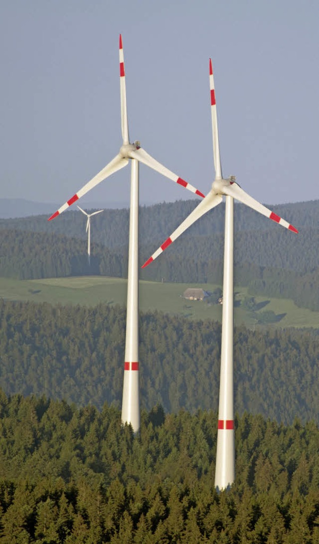 Auf sechs Konzentrationszonen fr Wind... die Verwaltungsgemeinschaft geeinigt.  | Foto: dpa