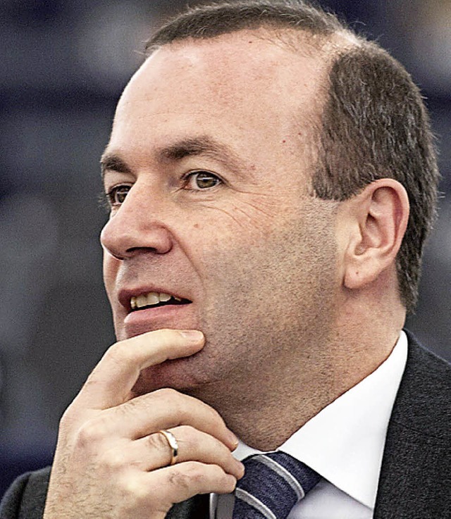 Wunschkandidat deutscher  Konservativer:  Manfred Weber  (CSU)  | Foto: dpa