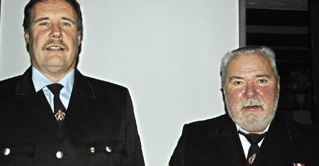 Hanspeter Kessler (rechts) ist der neu...urde zu seinem Stellvertreter gewhlt.  | Foto: Christiane Sahli