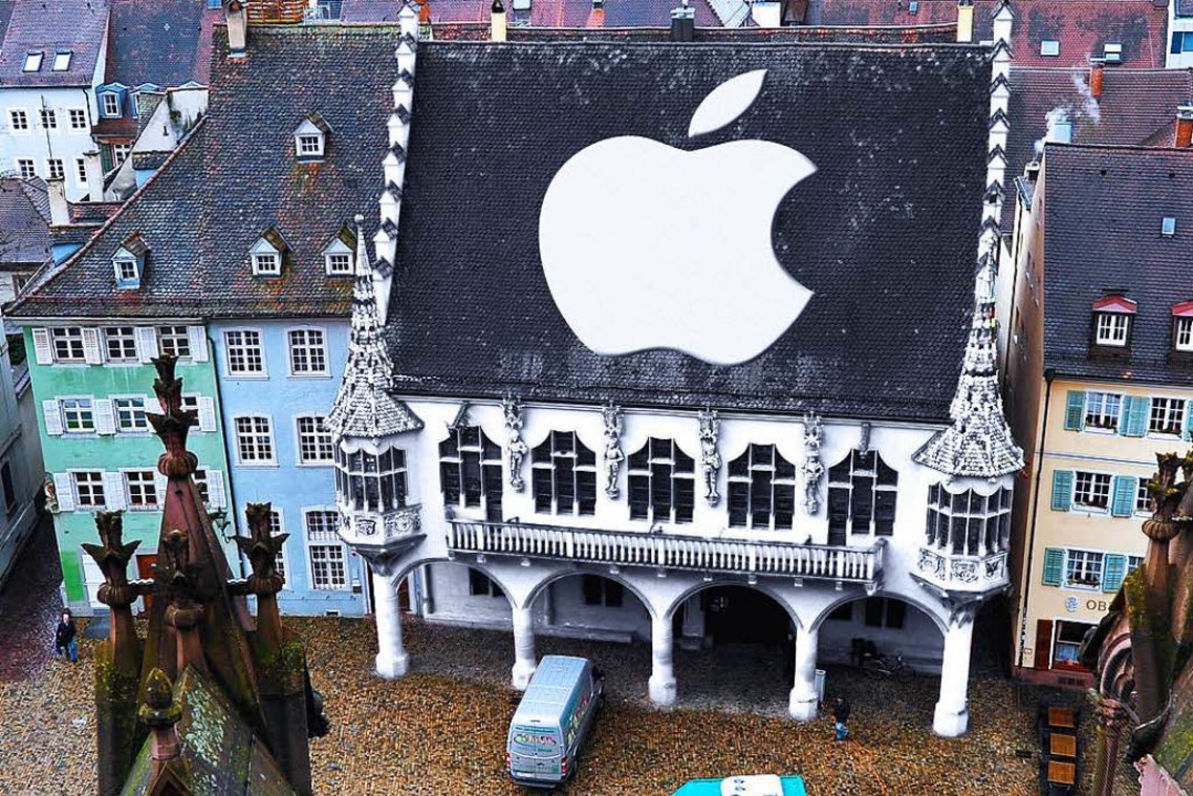 So könnte das Historische Apple-Kaufha...atz aussehen &#8211; voll schön, oder?  | Foto: Thomas Kunz (Montage)