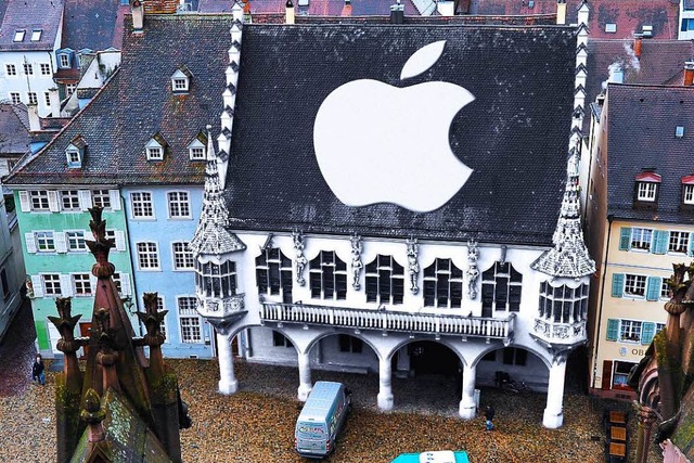 So knnte das Historische Apple-Kaufha...atz aussehen &#8211; voll schn, oder?  | Foto: Thomas Kunz (Montage)